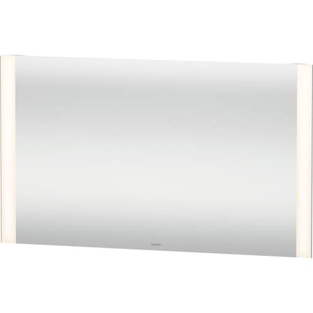 Duravit Light & Mirror Mirror, 47 1/4 X1 3/8 X27 1/2  White Matt, Light Fields, Square, Switch & External LM7868000006000